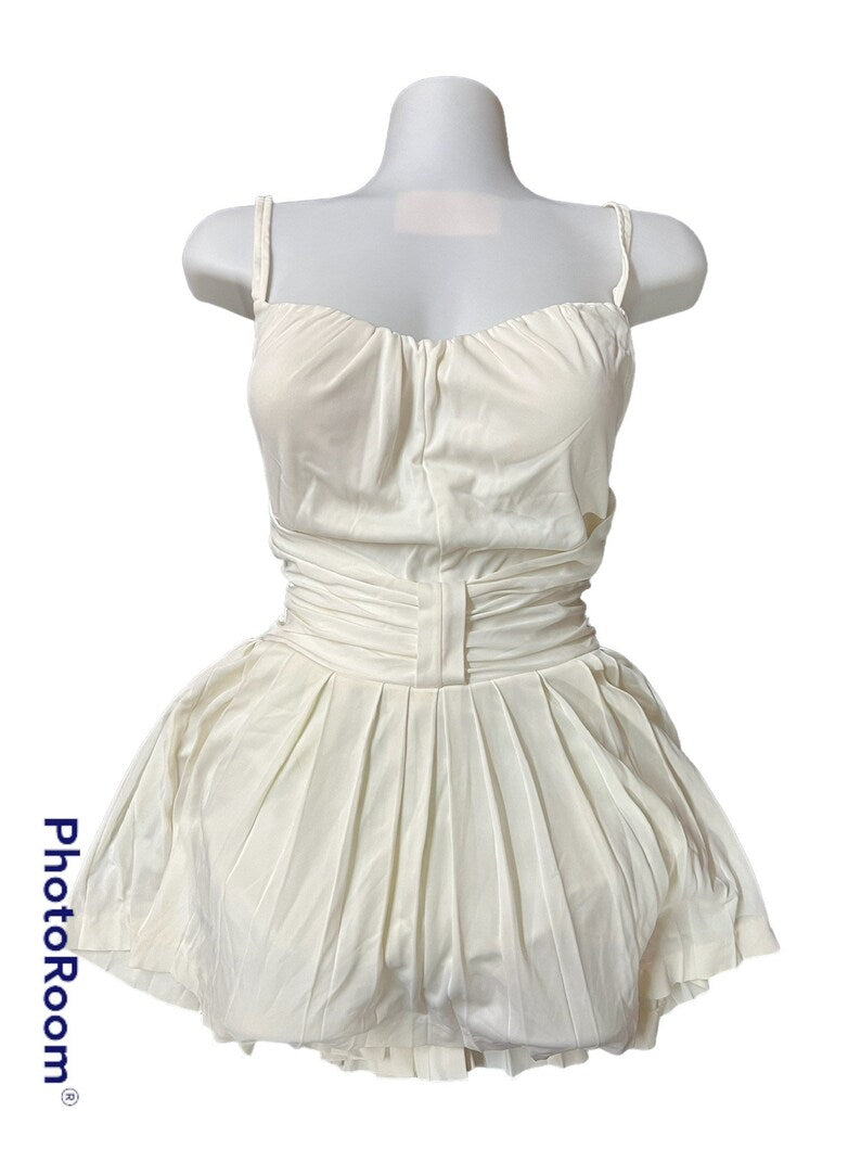 1950 1960 Vintage Rose Marie Reid Dead Stock Nylon Jersey Swimsuit Blue or White Size 14/36 Excellent