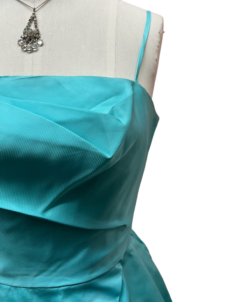 1950's Vintage Lorrie Deb Evening Cocktail Prom Dress Gorgeous